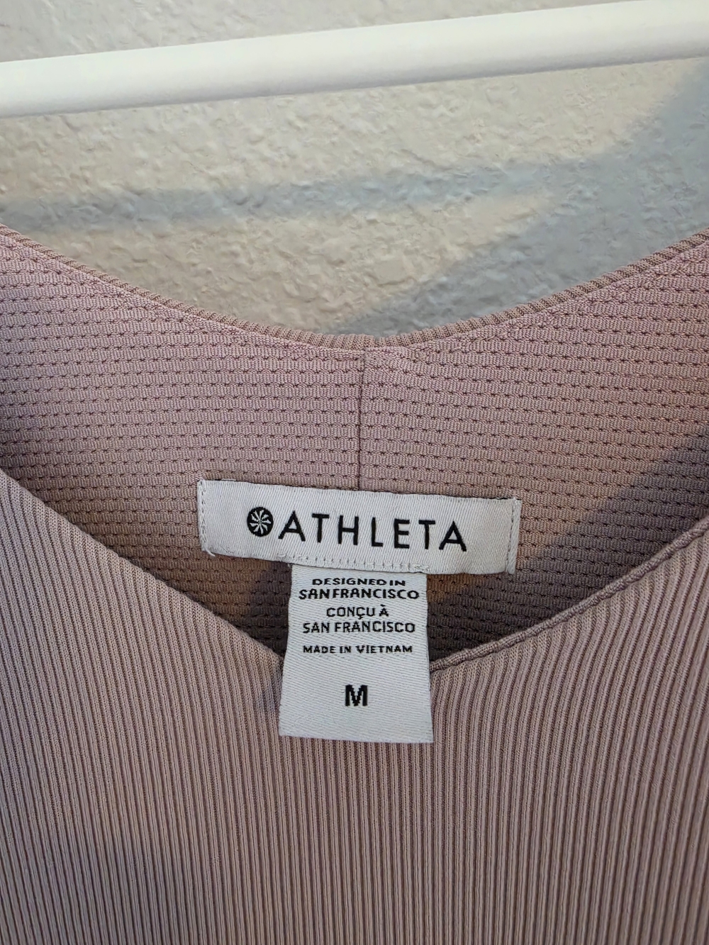 Athleta Mauve Sleeveless V‑Neck Midi Dress - Picture 3 of 4
